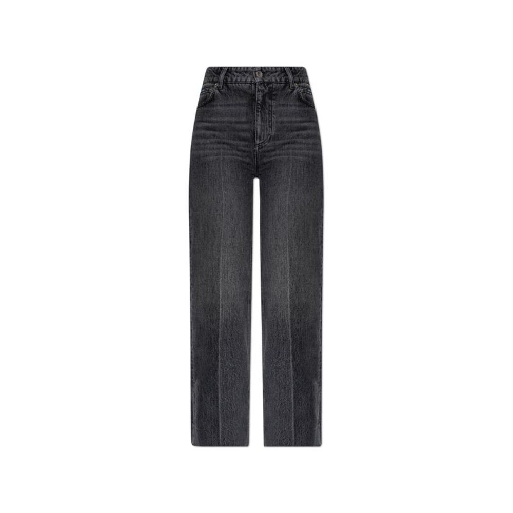 Straight-leg jeans